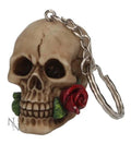 Rose From The Dead Skull & Rose Keyring 4.6cm – Nemesis Now