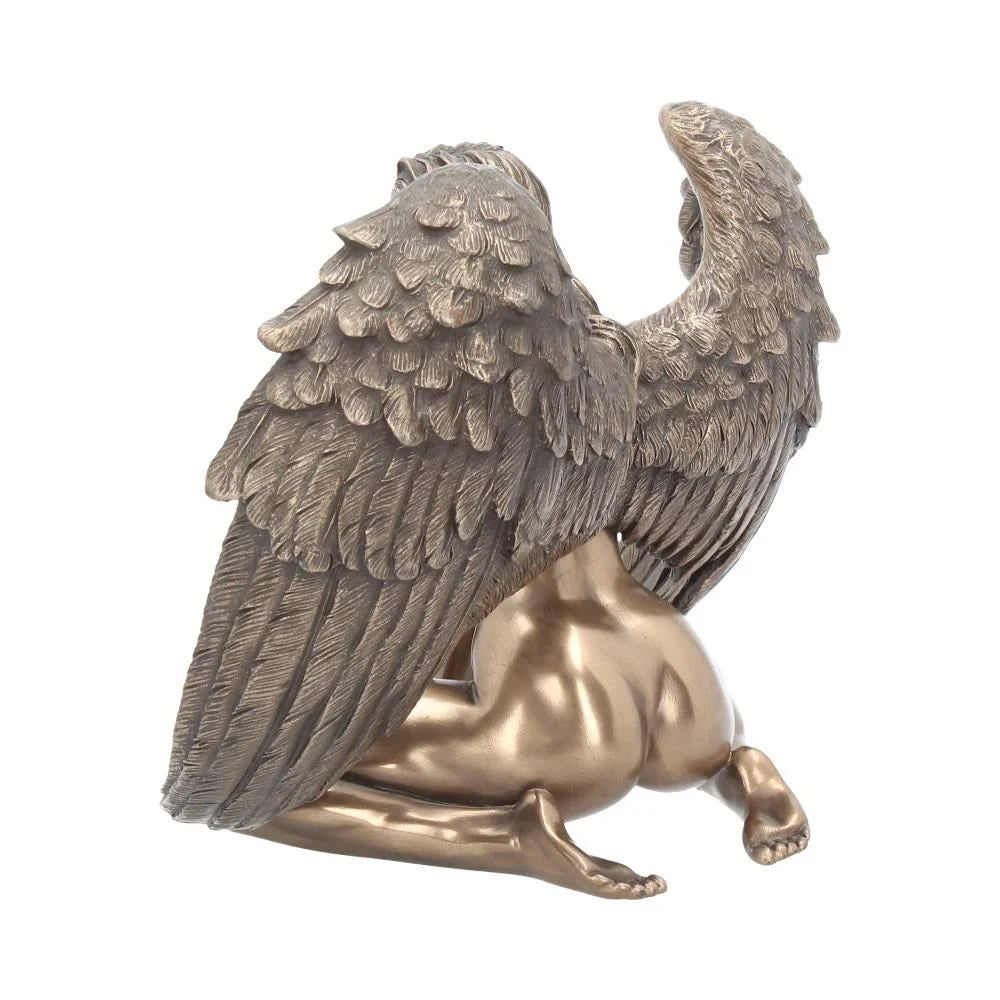 Angels Passion Bronze-Finish Angel Figurine 17.5cm – Nemesis Now