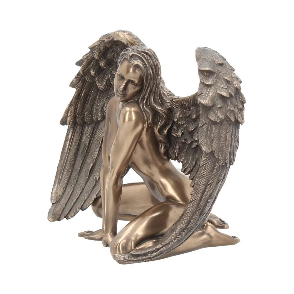 Angels Passion Bronze-Finish Angel Figurine 17.5cm – Nemesis Now