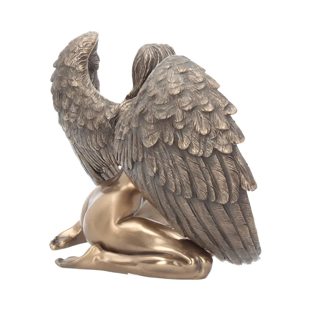 Angels Passion Bronze-Finish Angel Figurine 17.5cm – Nemesis Now