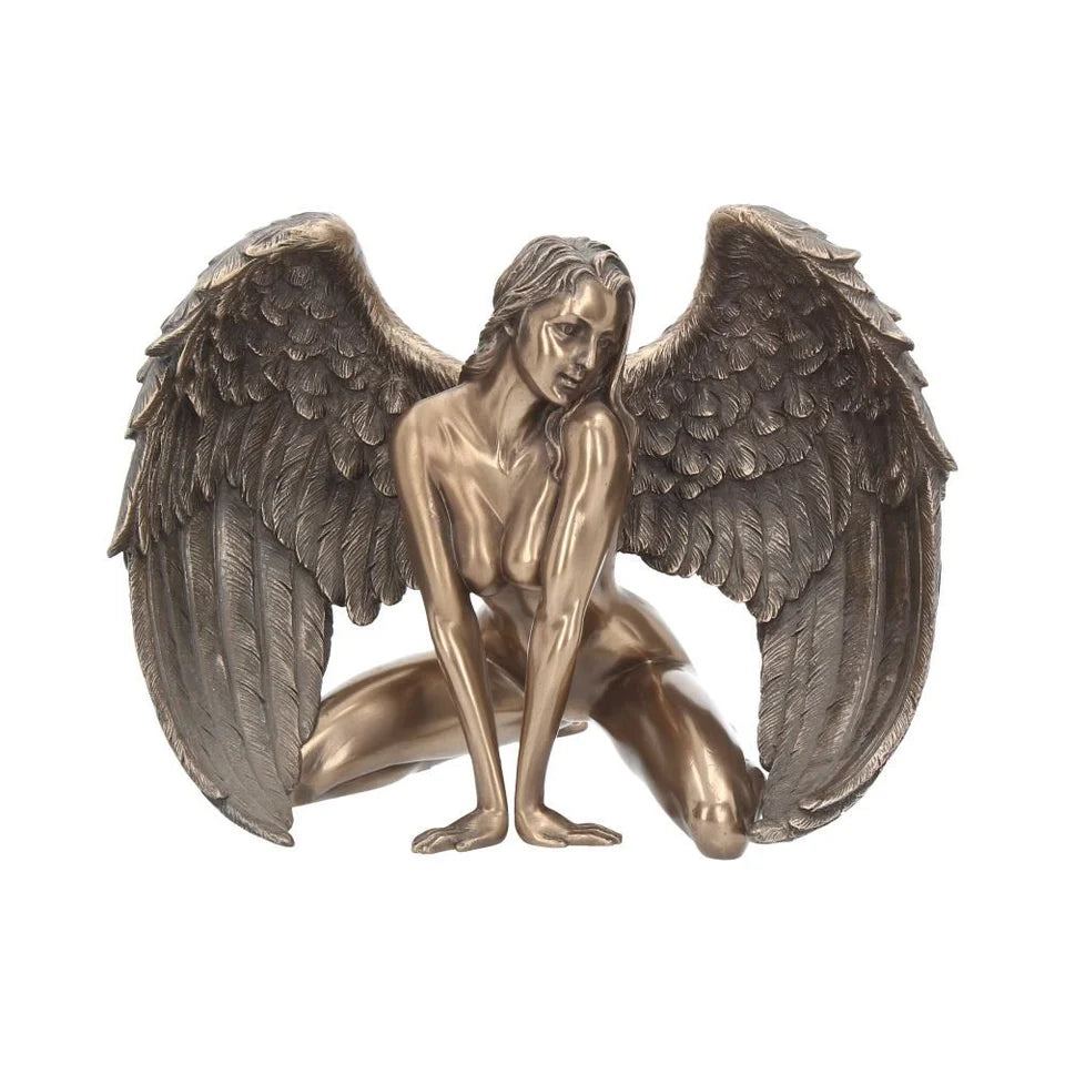 Angels Passion Bronze-Finish Angel Figurine 17.5cm – Nemesis Now
