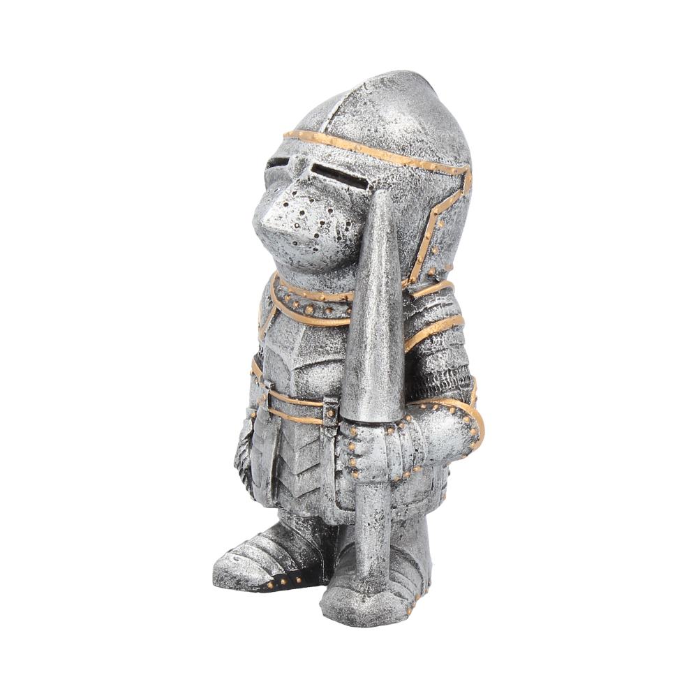 Sir Pokealot Silver Knight Figurine | Fantasy Medieval Collectible | Nemesis Now 11cm