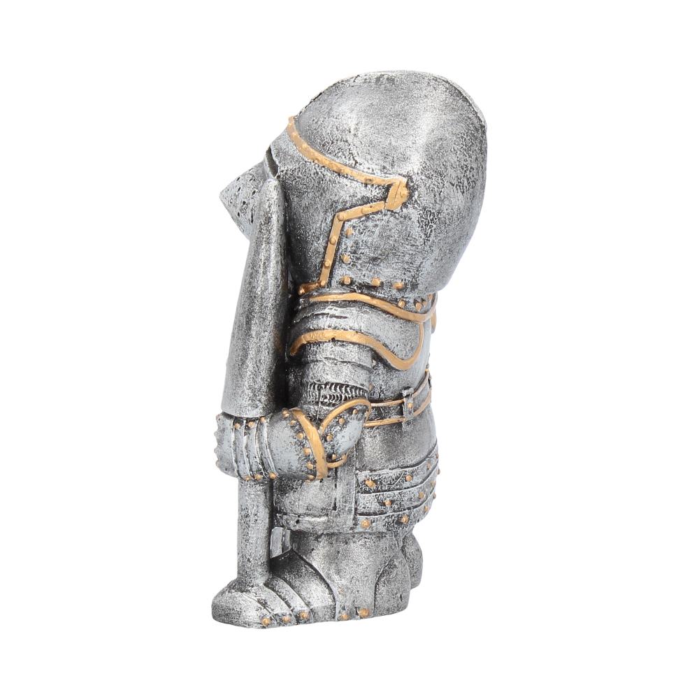 Sir Pokealot Silver Knight Figurine | Fantasy Medieval Collectible | Nemesis Now 11cm