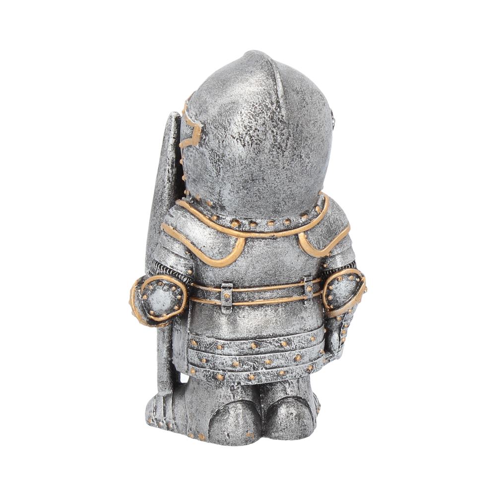 Sir Pokealot Silver Knight Figurine | Fantasy Medieval Collectible | Nemesis Now 11cm