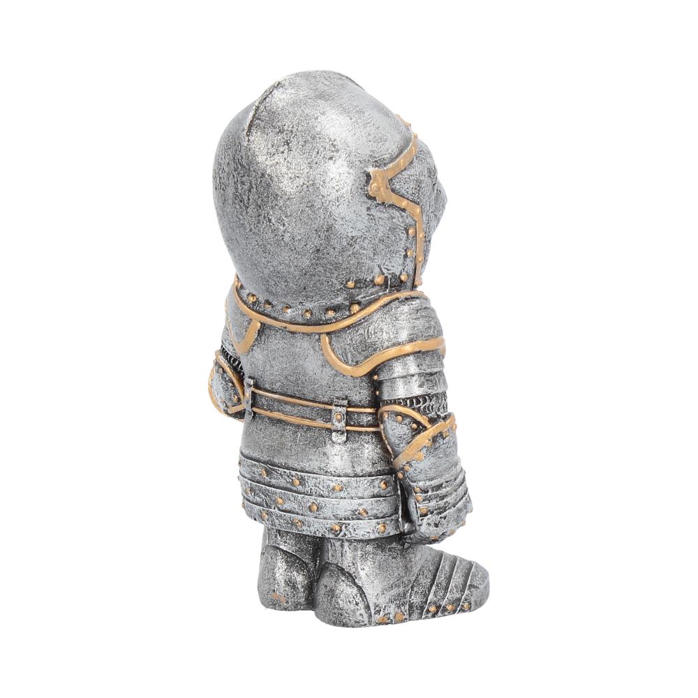 Sir Pokealot Silver Knight Figurine | Fantasy Medieval Collectible | Nemesis Now 11cm