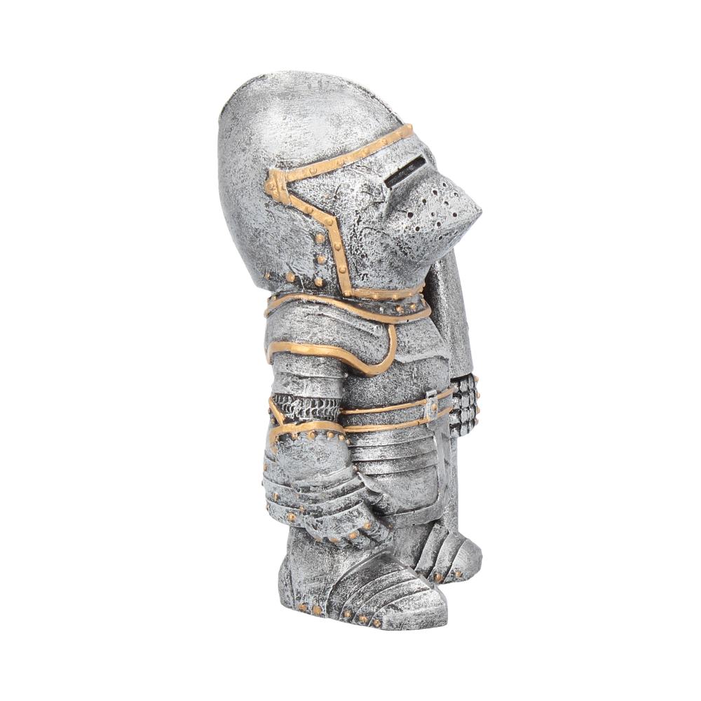Sir Pokealot Silver Knight Figurine | Fantasy Medieval Collectible | Nemesis Now 11cm