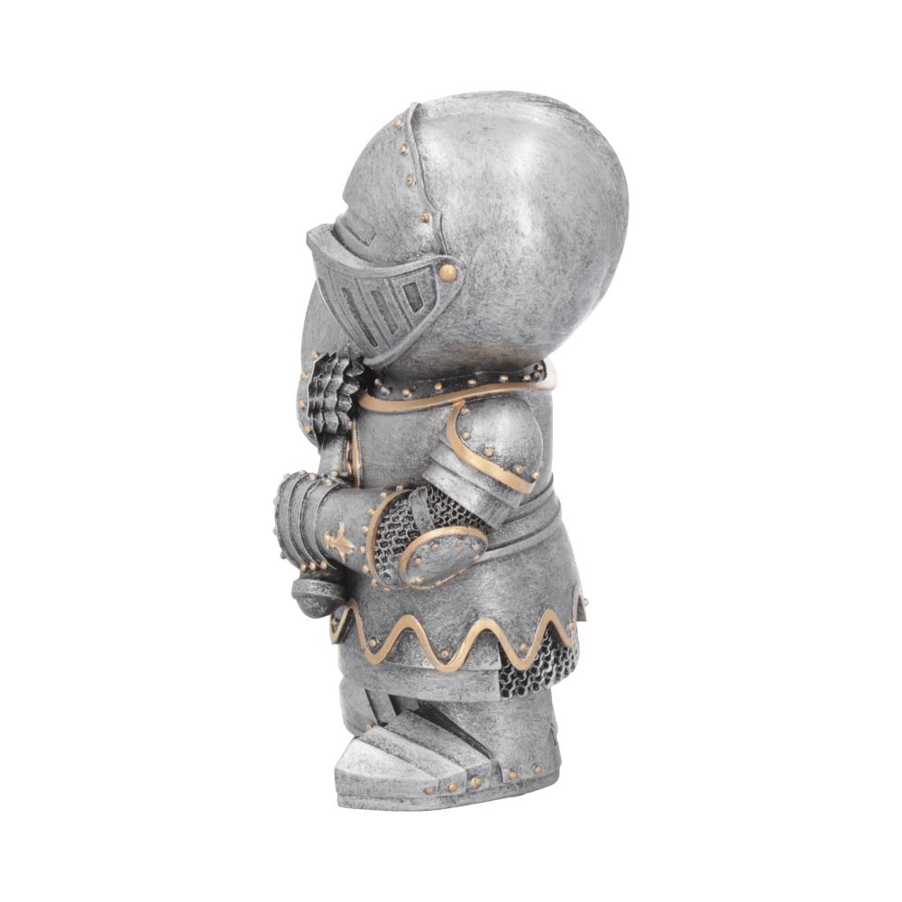 Sir Chopalot Silver Knight Figurine | Fantasy Medieval Collectible | Nemesis Now 11cm