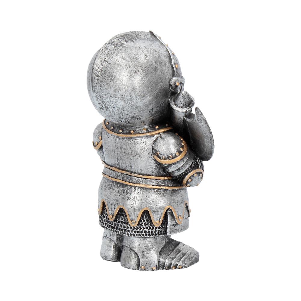 Sir Chopalot Silver Knight Figurine | Fantasy Medieval Collectible | Nemesis Now 11cm