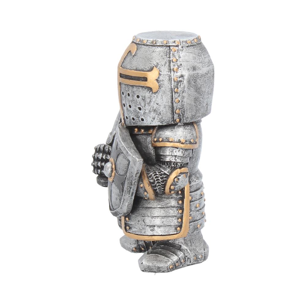Sir Defendalot Silver Knight Figurine | Fantasy Medieval Collectible | Nemesis Now 11cm