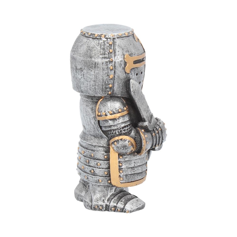 Sir Defendalot Silver Knight Figurine | Fantasy Medieval Collectible | Nemesis Now 11cm