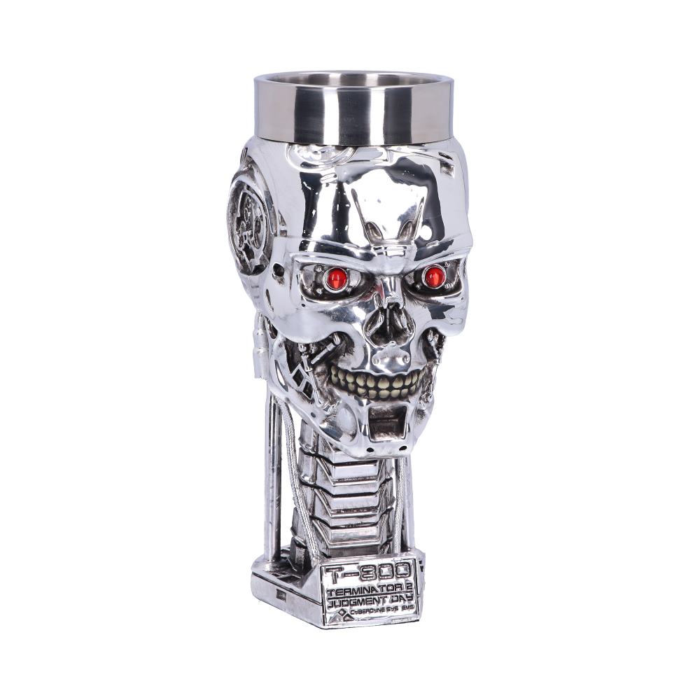 Terminator 2 T-800 Head Goblet | Officially Licensed Wine Glass