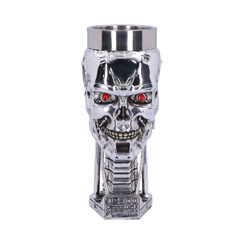 Terminator 2 T-800 Head Goblet | Officially Licensed Wine Glass