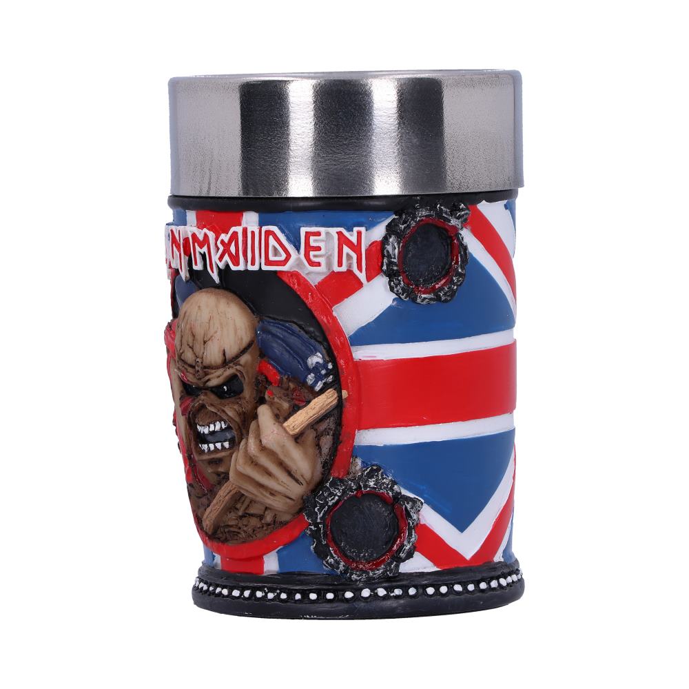 Iron Maiden Eddie The Trooper Shot Glass 7cm | Nemesis Now