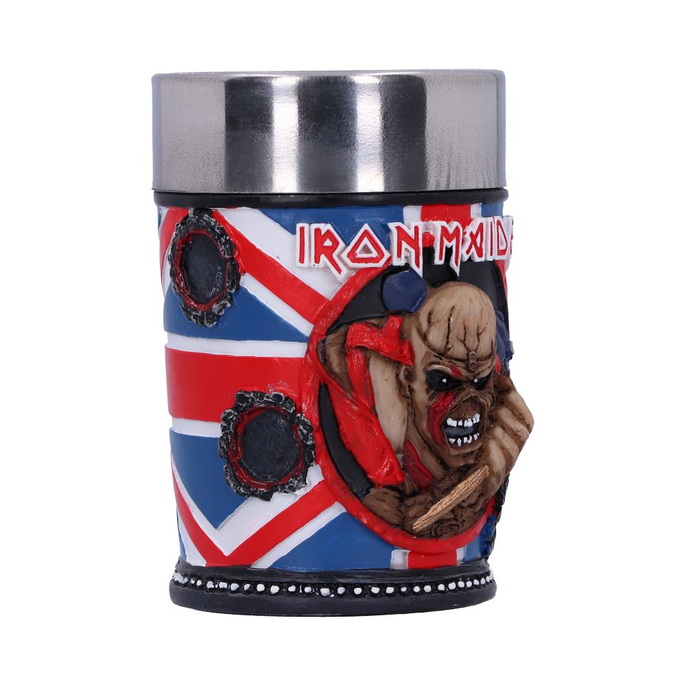 Iron Maiden Eddie The Trooper Shot Glass 7cm | Nemesis Now