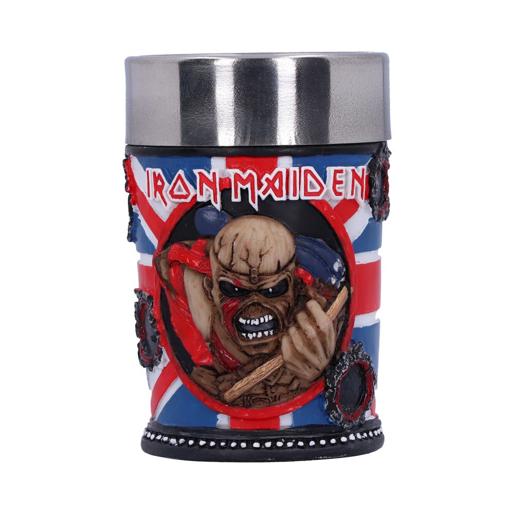 Iron Maiden Eddie The Trooper Shot Glass 7cm | Nemesis Now