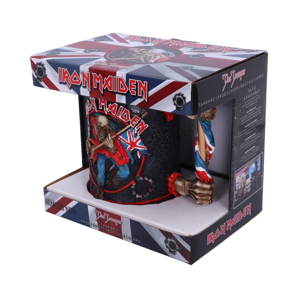 Iron Maiden The Trooper Eddie Tankard 14cm