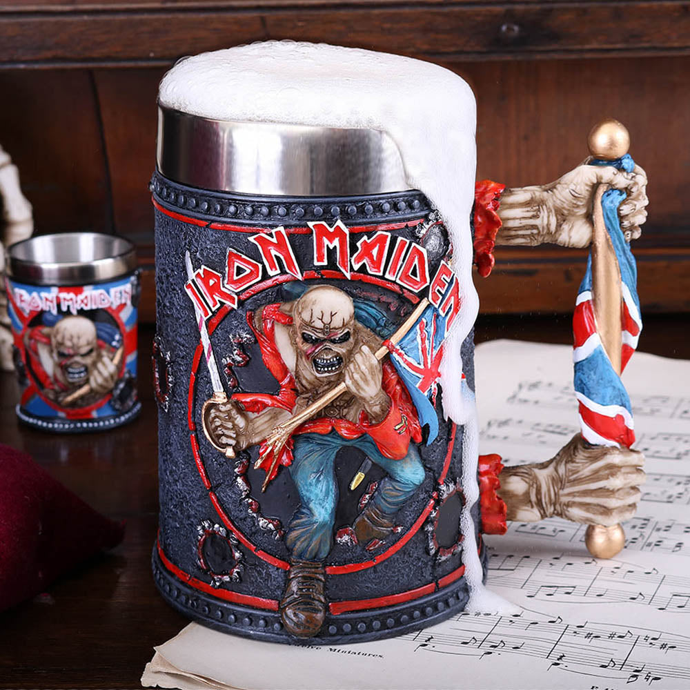 Iron Maiden The Trooper Eddie Tankard 14cm