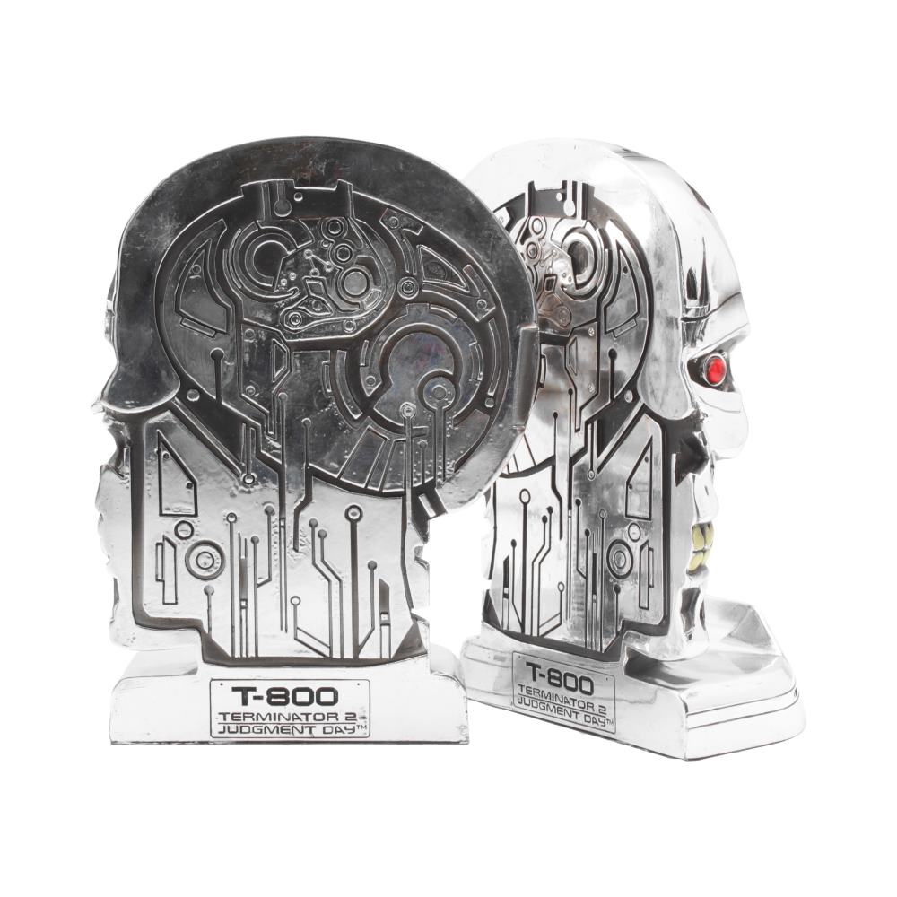Terminator 2 T-800 Head Bookends 18.5cm | Officially Licensed