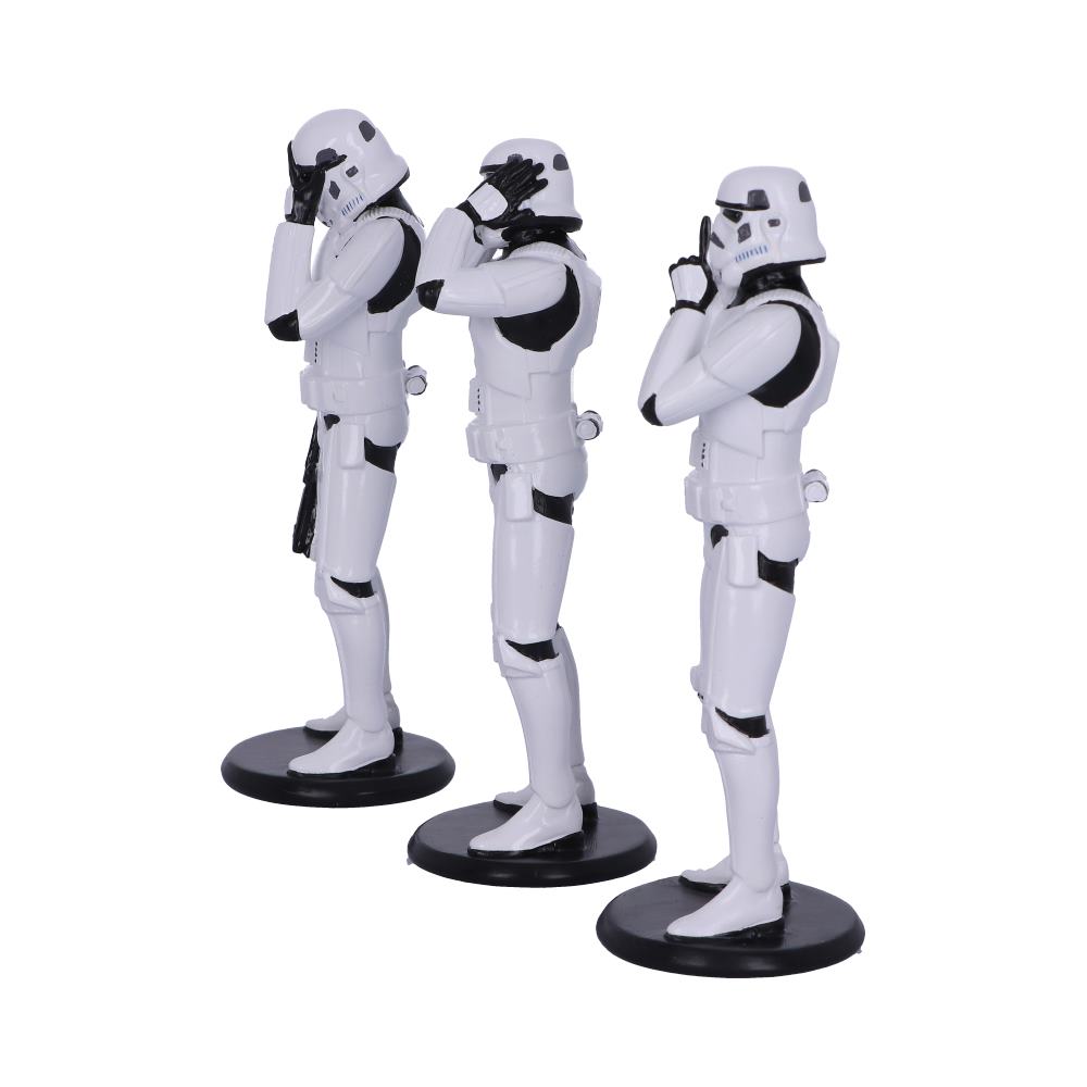Stormtrooper Three Wise Figurine Set of 3, 14cm | Nemesis Now