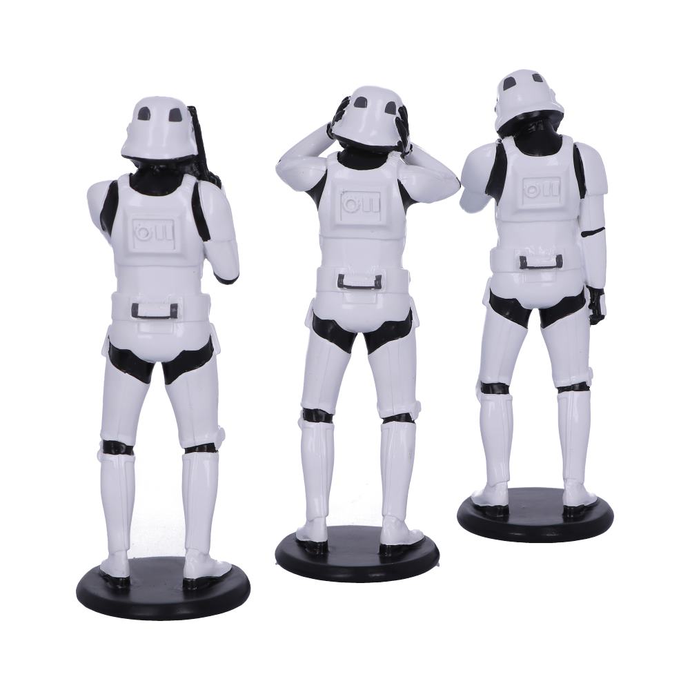 Stormtrooper Three Wise Figurine Set of 3, 14cm | Nemesis Now