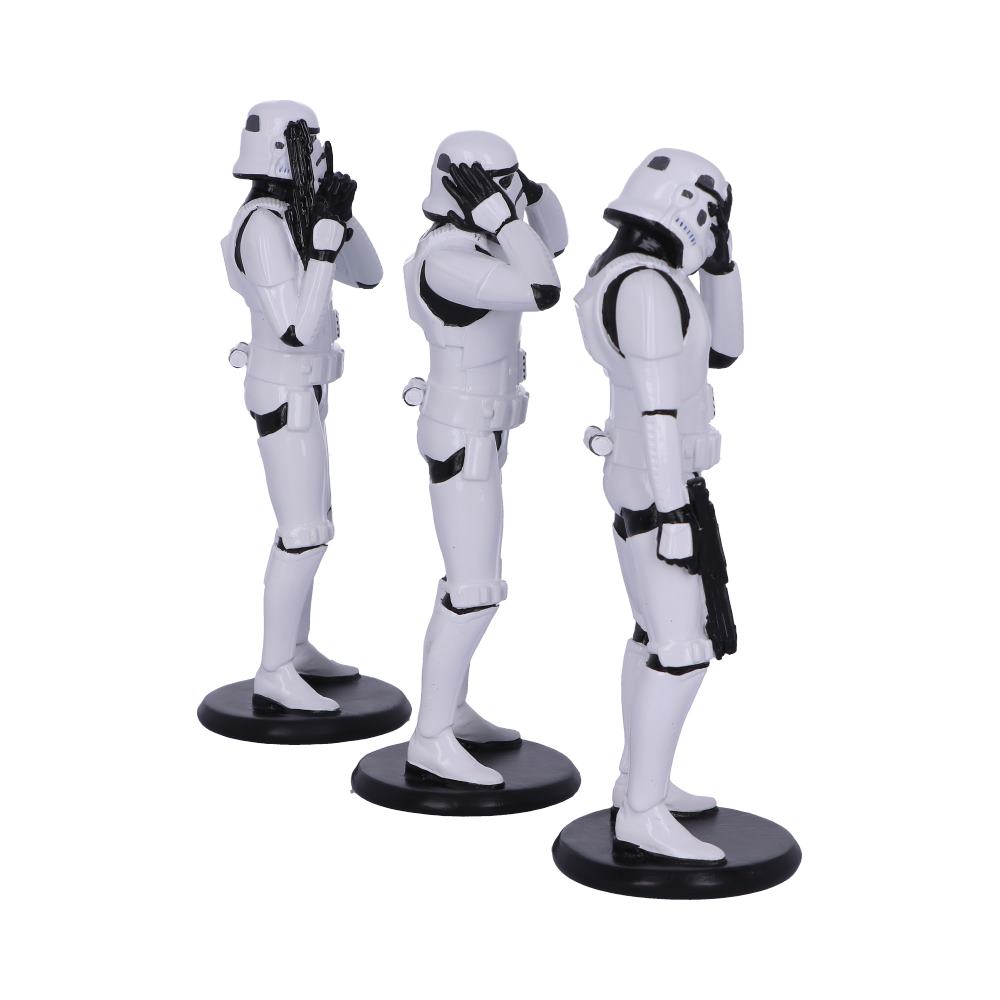 Stormtrooper Three Wise Figurine Set of 3, 14cm | Nemesis Now