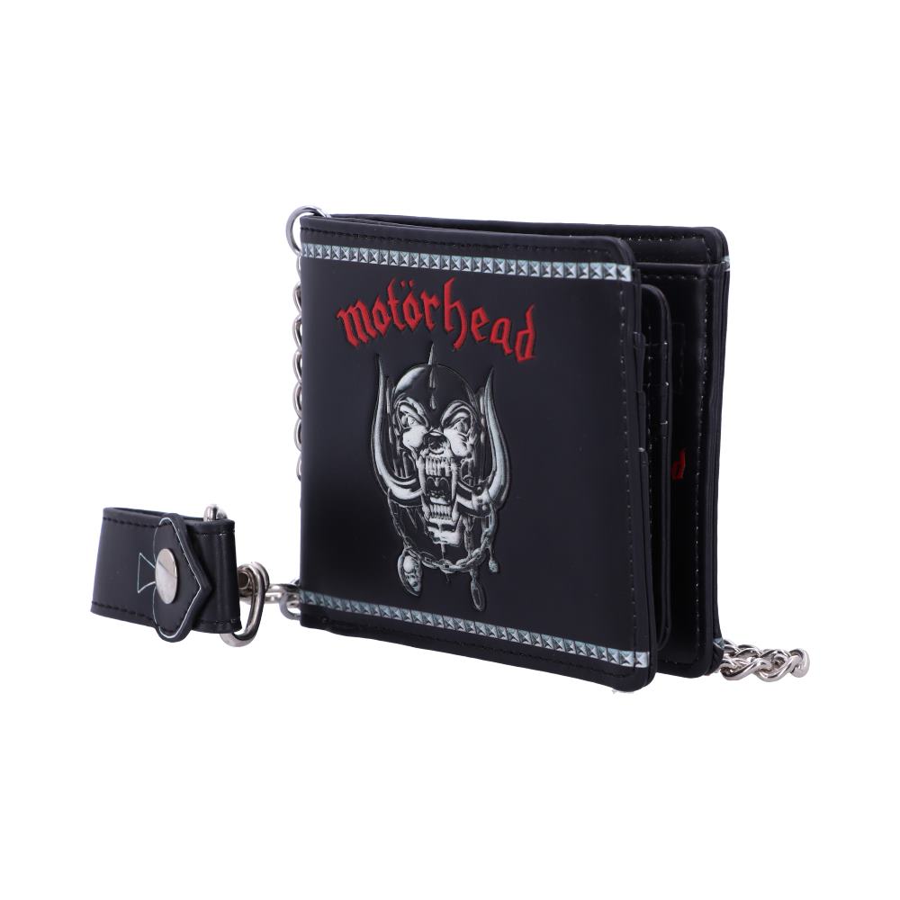 Motörhead Warpig Embossed Chain Wallet – Black