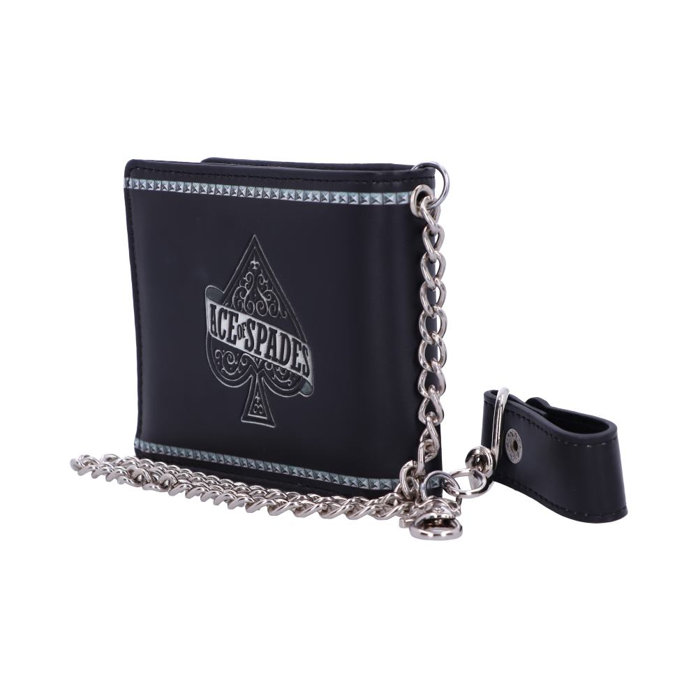 Motörhead Warpig Embossed Chain Wallet – Black