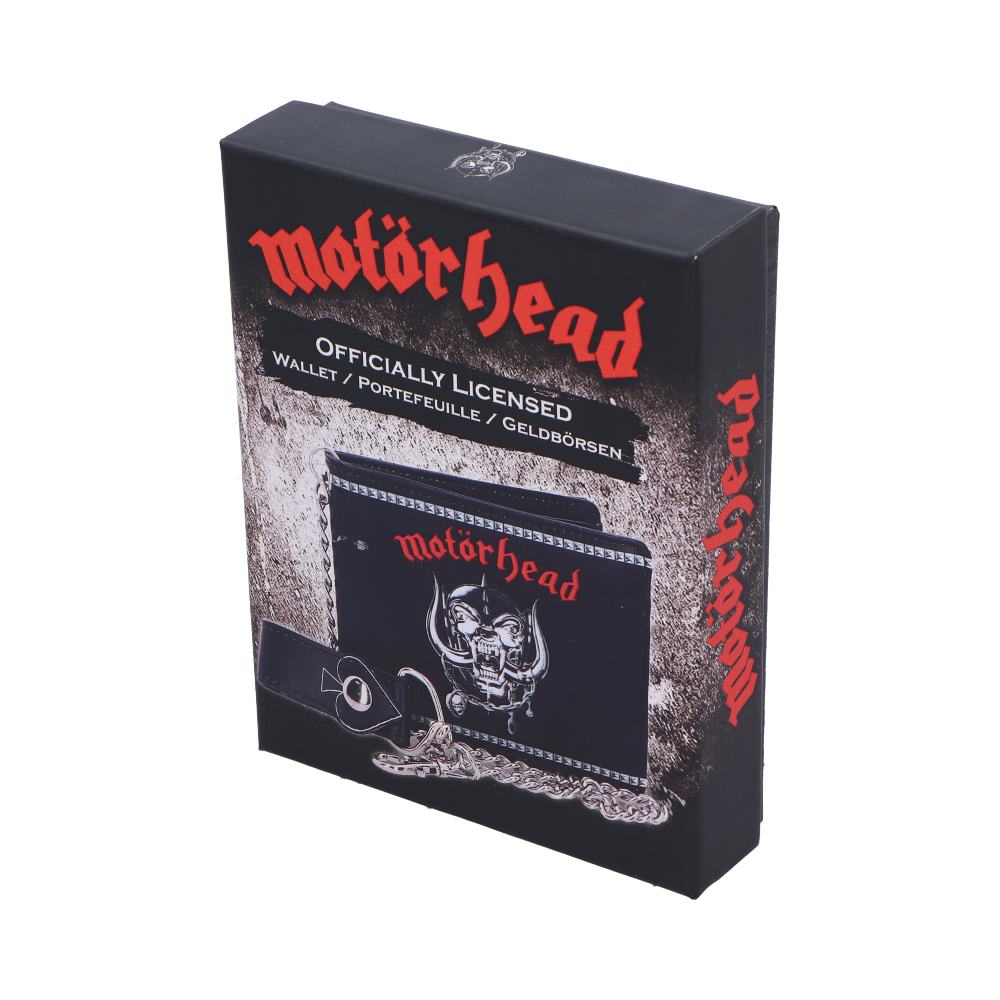 Motörhead Warpig Embossed Chain Wallet – Black