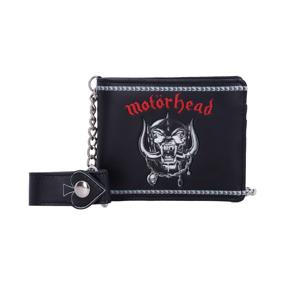 Motörhead Warpig Embossed Chain Wallet – Black