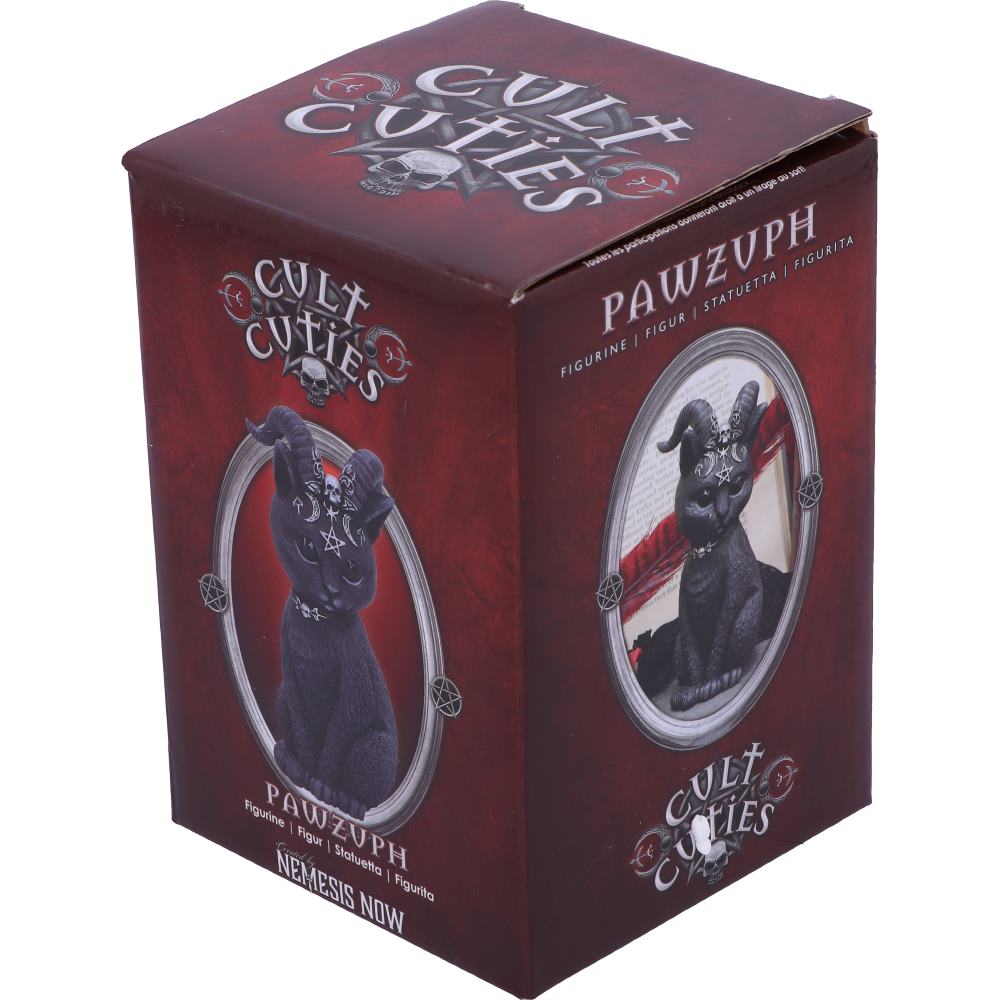 Pawzuph Horned Occult Cat Figurine 11cm – Nemesis Now Cult Cuties