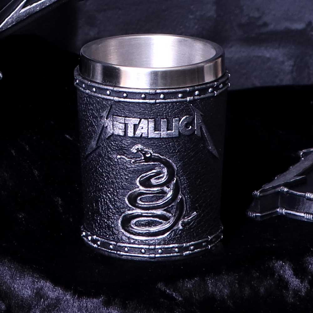 Metallica Black Album Shot Glass 7.5cm | Officially Licensed