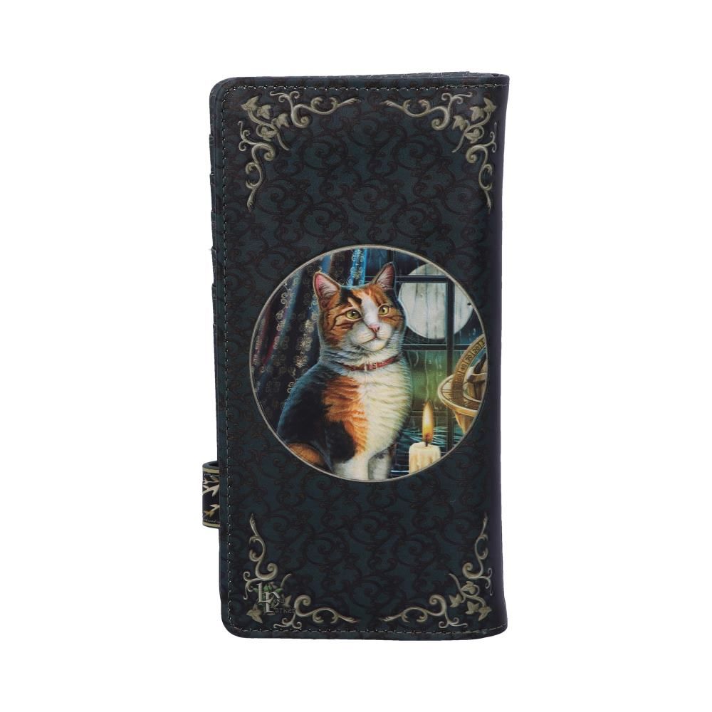 Lisa Parker Adventure Awaits Calico Cat Embossed Purse 18.5cm