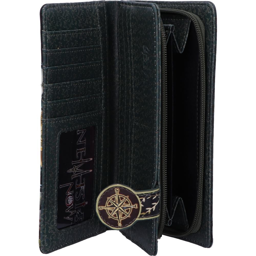 Lisa Parker Adventure Awaits Calico Cat Embossed Purse 18.5cm