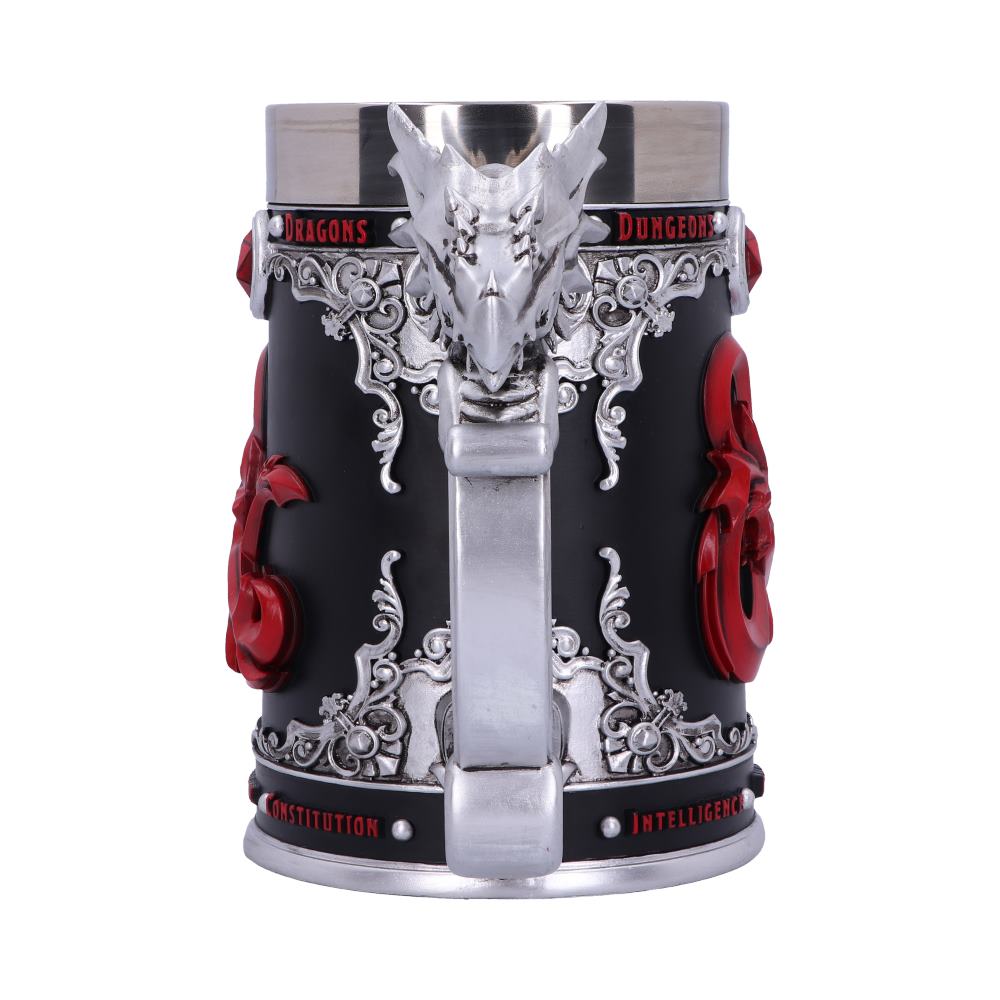 Dungeons & Dragons D20 Dragon Handle Tankard 15.5cm – Nemesis Now