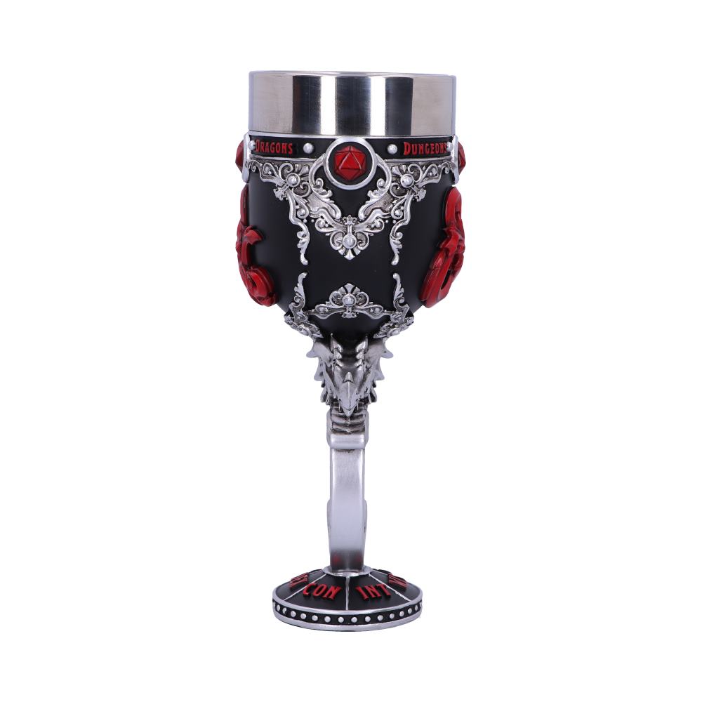 Dungeons & Dragons D20 Dragon Stem Goblet 19.5cm – Nemesis Now