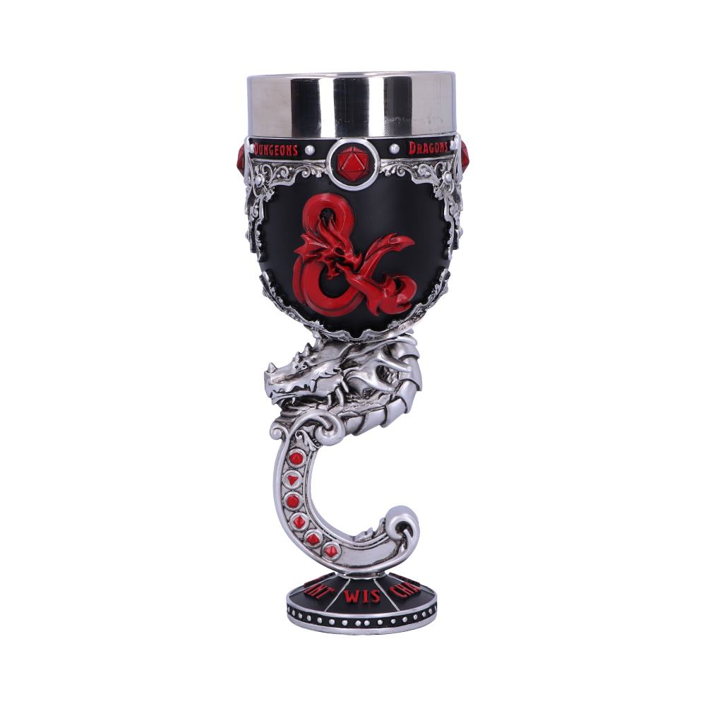 Dungeons & Dragons D20 Dragon Stem Goblet 19.5cm – Nemesis Now