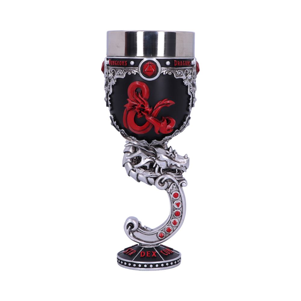 Dungeons & Dragons D20 Dragon Stem Goblet 19.5cm – Nemesis Now