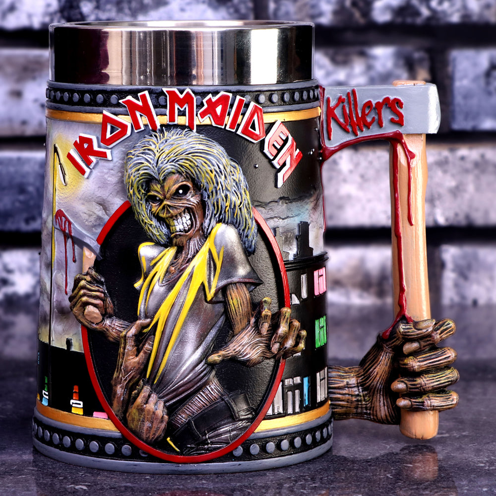 Iron Maiden Killers Album Tankard, 15.5cm | Nemesis Now