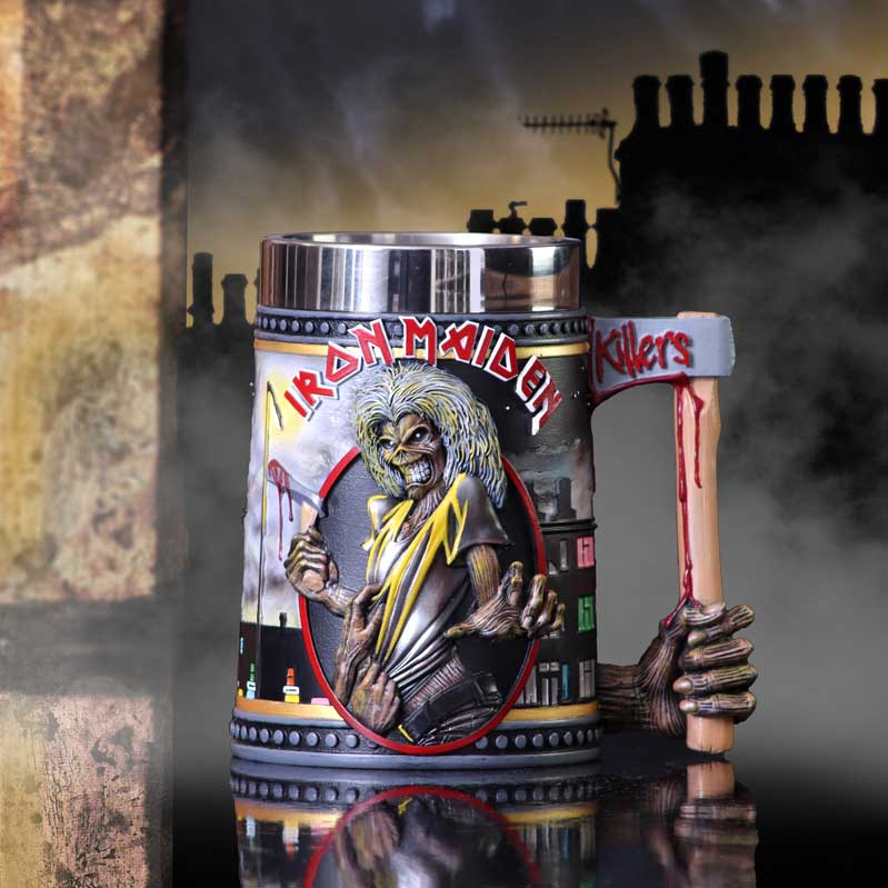 Iron Maiden Killers Album Tankard, 15.5cm | Nemesis Now