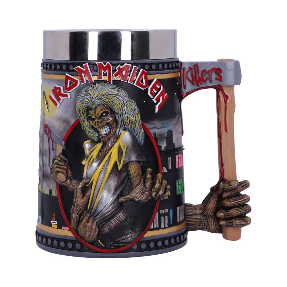 Iron Maiden Killers Album Tankard, 15.5cm | Nemesis Now