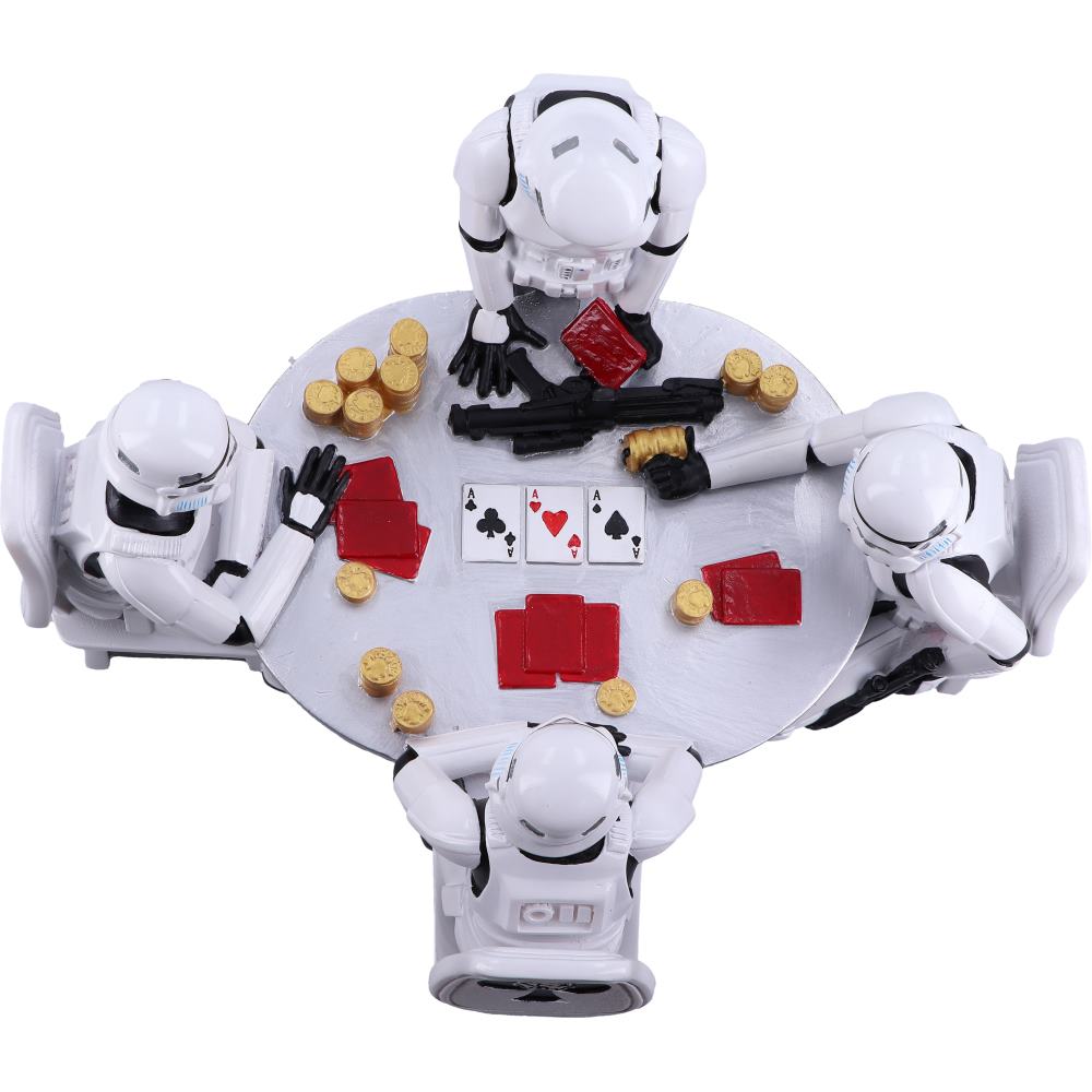 Stormtrooper Poker Face Figurine 18.3cm | Nemesis Now