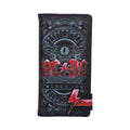 AC/DC Black Ice Embossed Purse Wallet 18.5cm