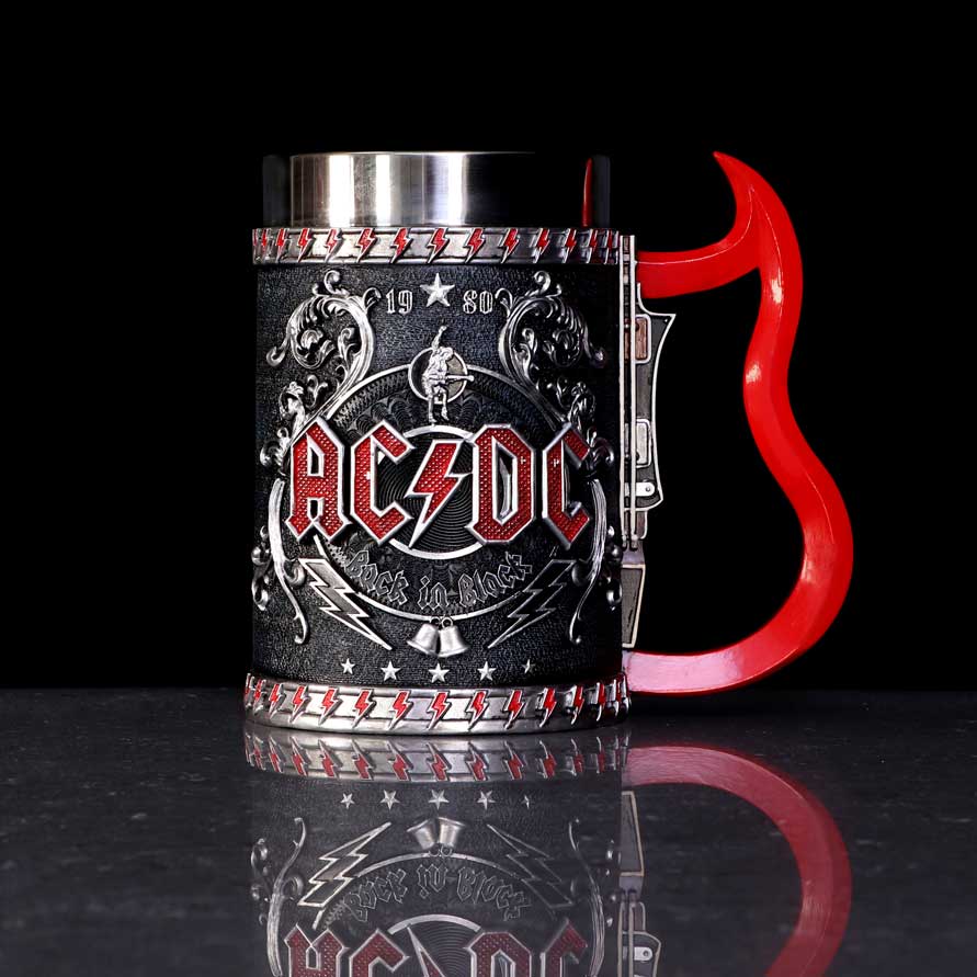 AC/DC Back in Black Tankard Collectible, 16cm