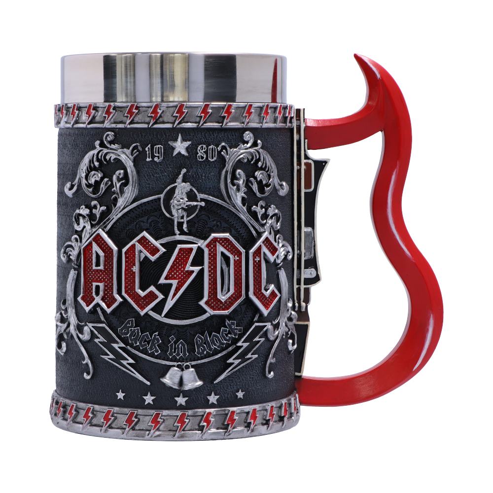 AC/DC Back in Black Tankard Collectible, 16cm