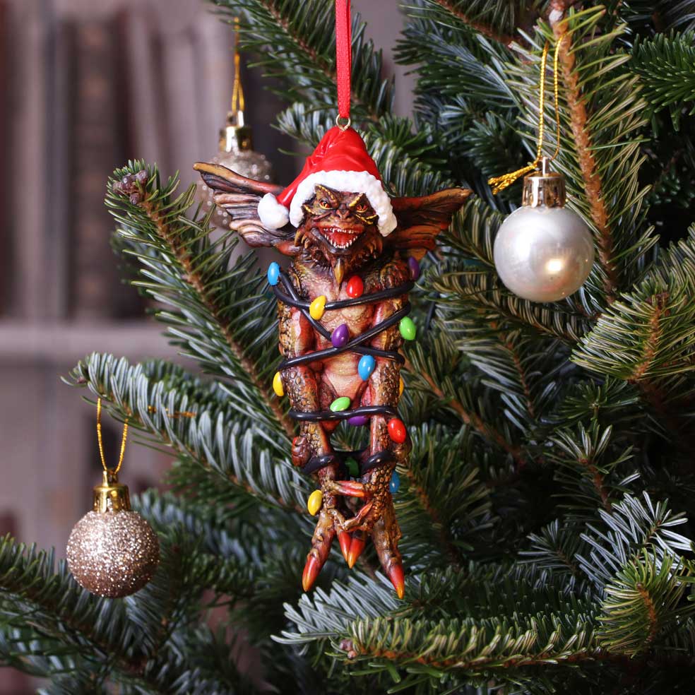 Gremlins Mohawk Fairy Lights Christmas Ornament