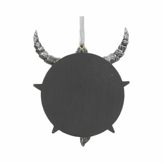 Baphomet Head Pentagram Hanging Ornament 9.5cm – Nemesis Now