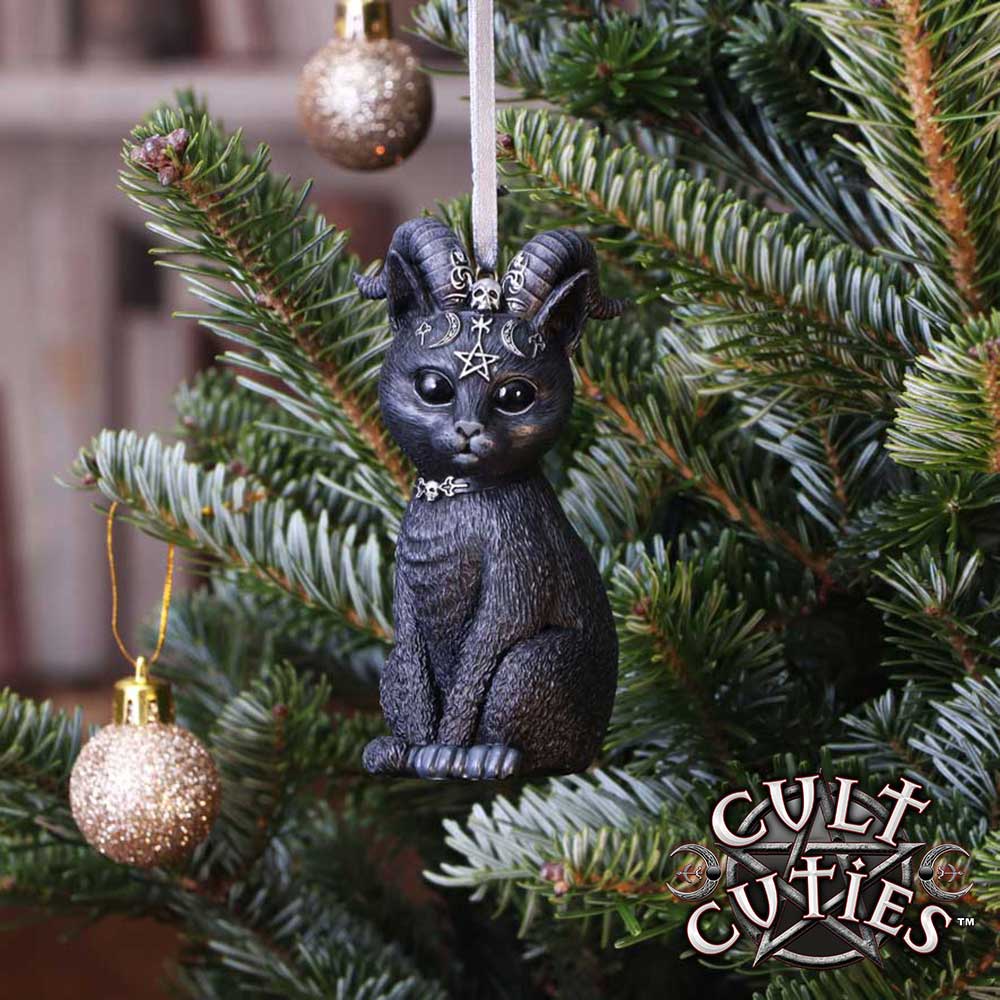 Cult Cuties Pawzuph Horned Cat Hanging Ornament 10cm – Officially Licensed