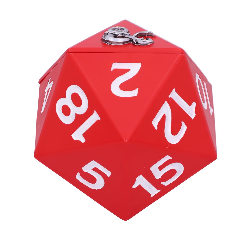 Dungeons & Dragons D20 Dice Storage Box | Official Collectible