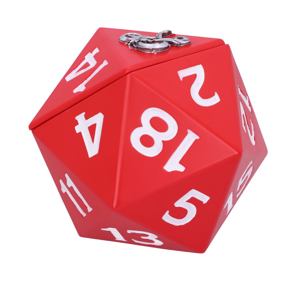 Dungeons & Dragons D20 Dice Storage Box | Official Collectible