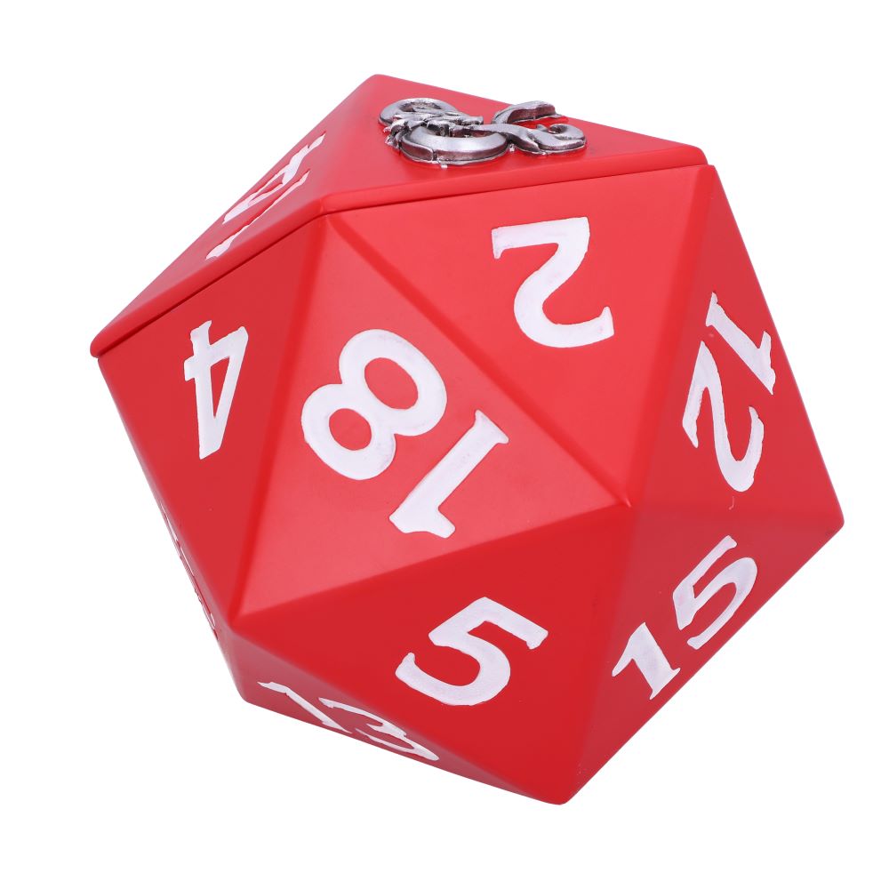 Dungeons & Dragons D20 Dice Storage Box | Official Collectible